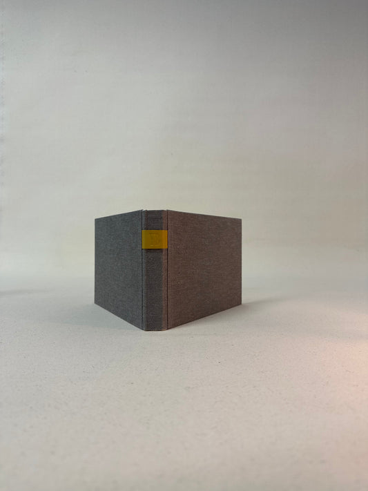 thanks/welcs journal - charcoal gray