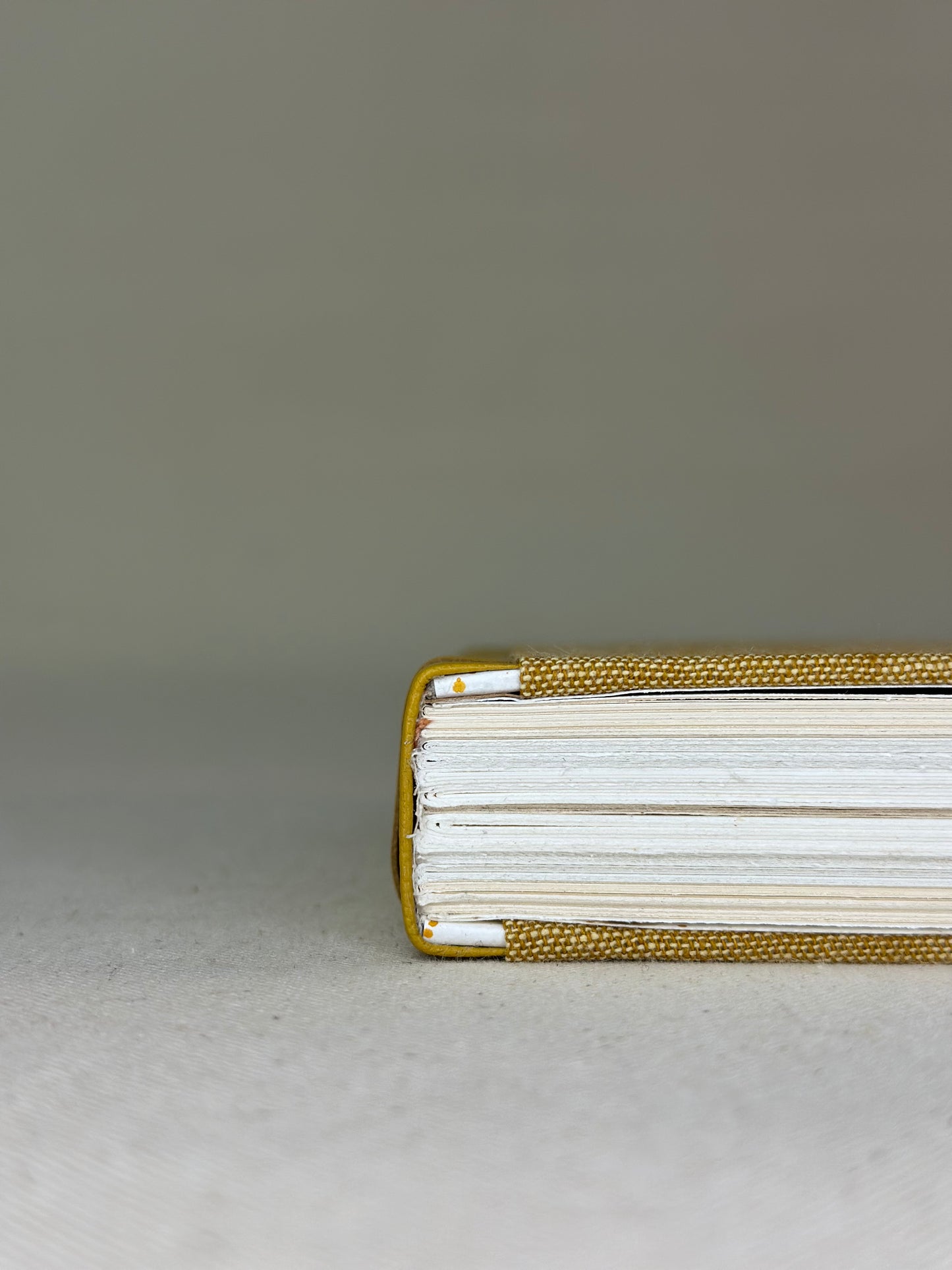 here and now sketchbook - yellow ocher
