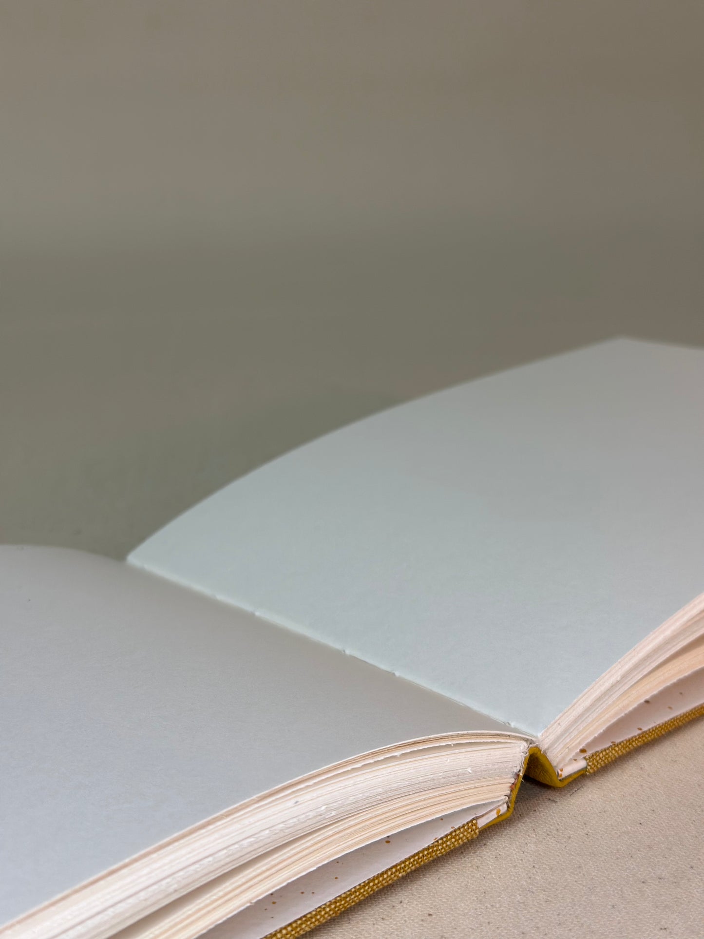 here and now sketchbook - yellow ocher